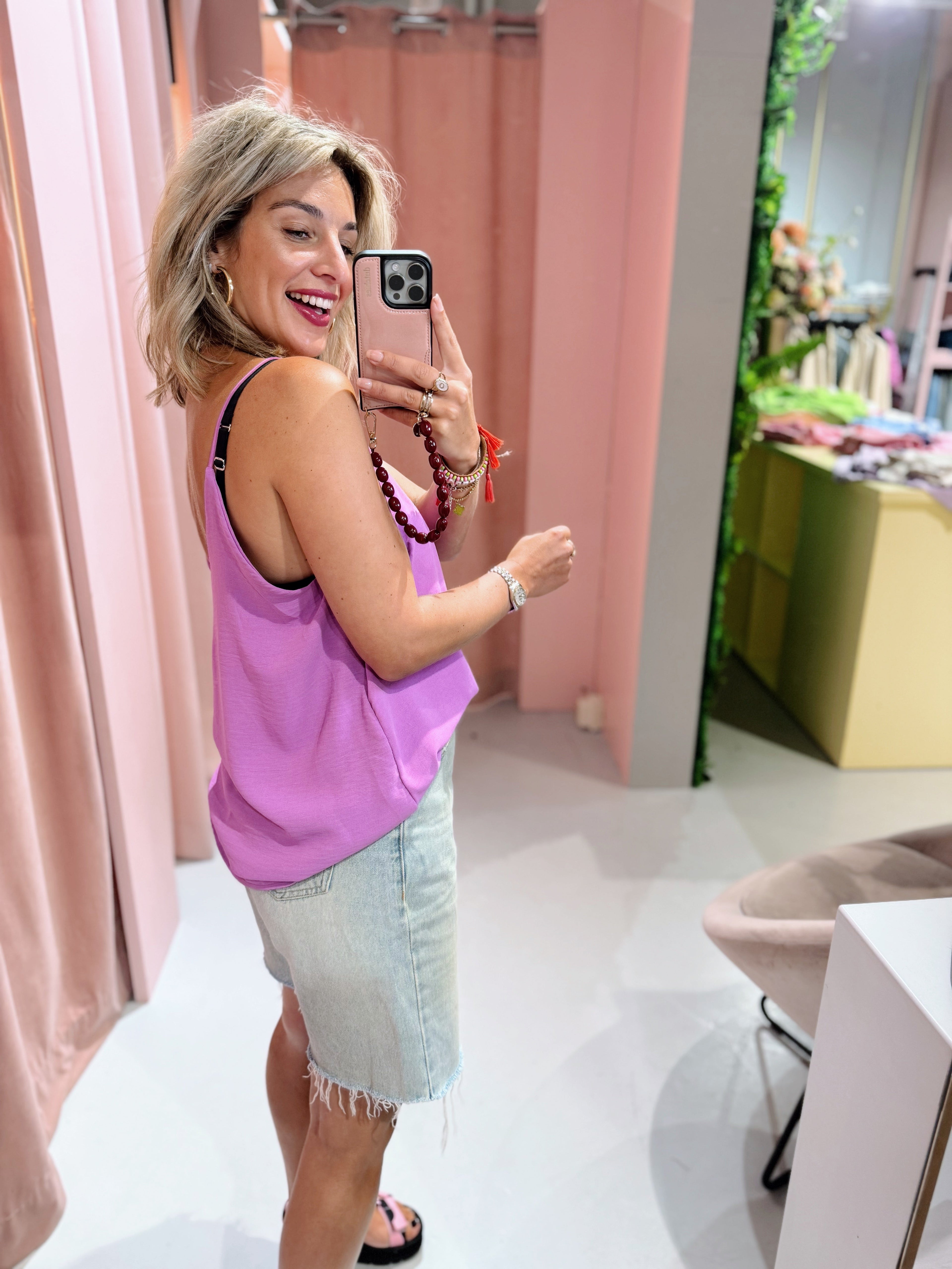 Josha Top - fioletowy