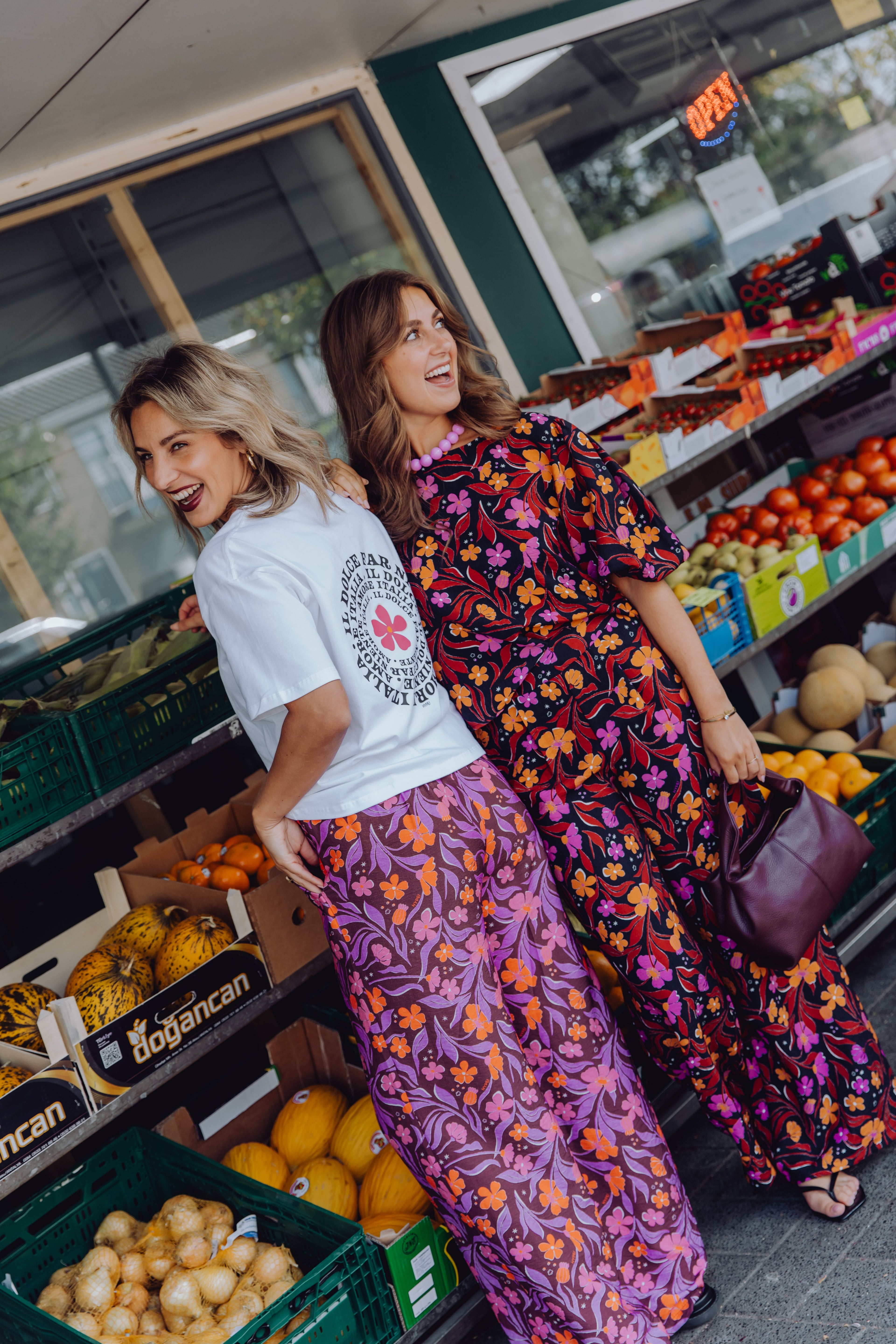 Spodnie Nola - fioletowe